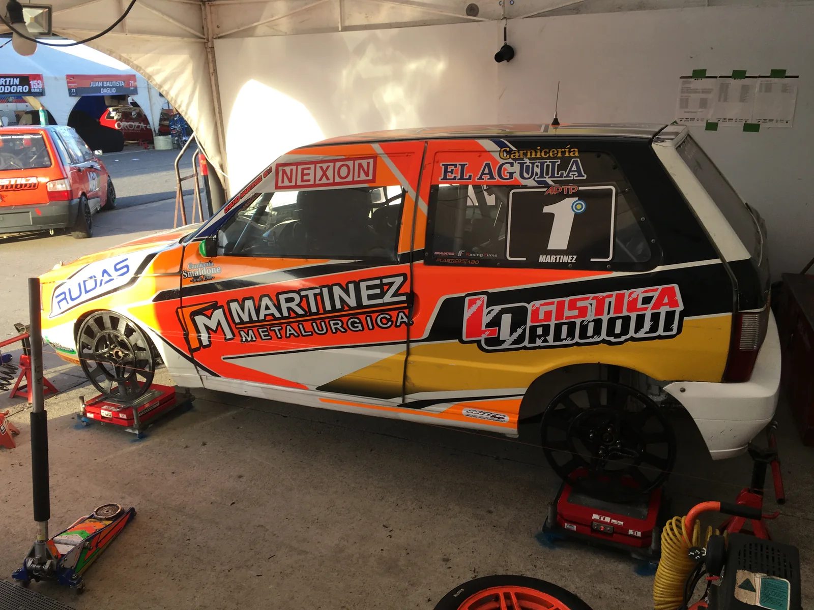 Auto martinez en balanzas — MarinoEND en competición