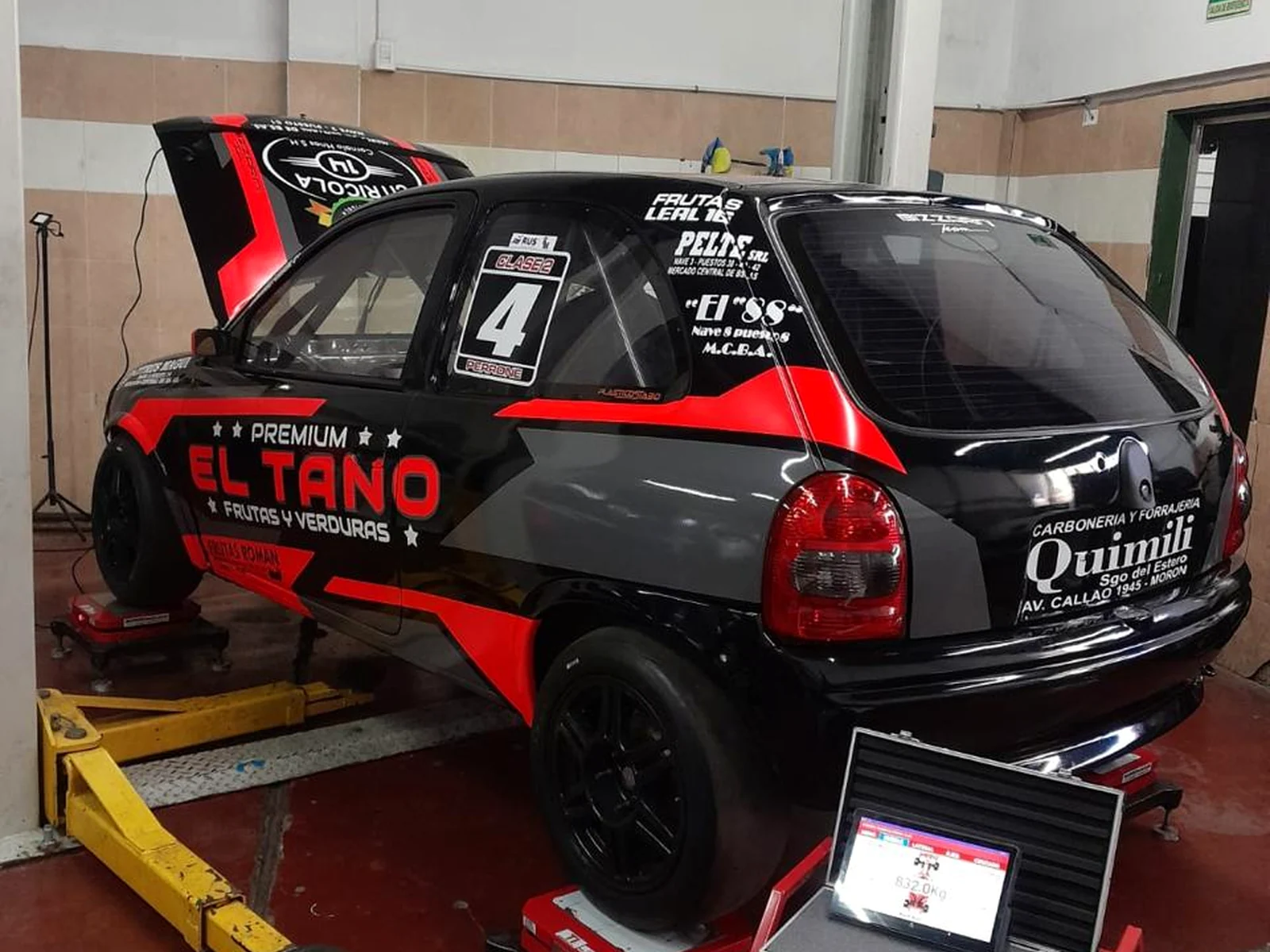Auto el tano en balanzas — MarinoEND en competición