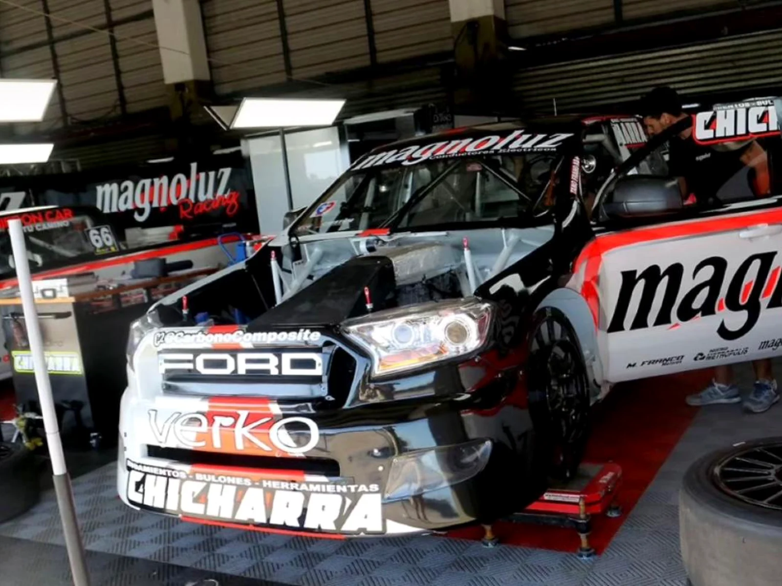 Pickup magnoluz en balanzas — MarinoEND en competición