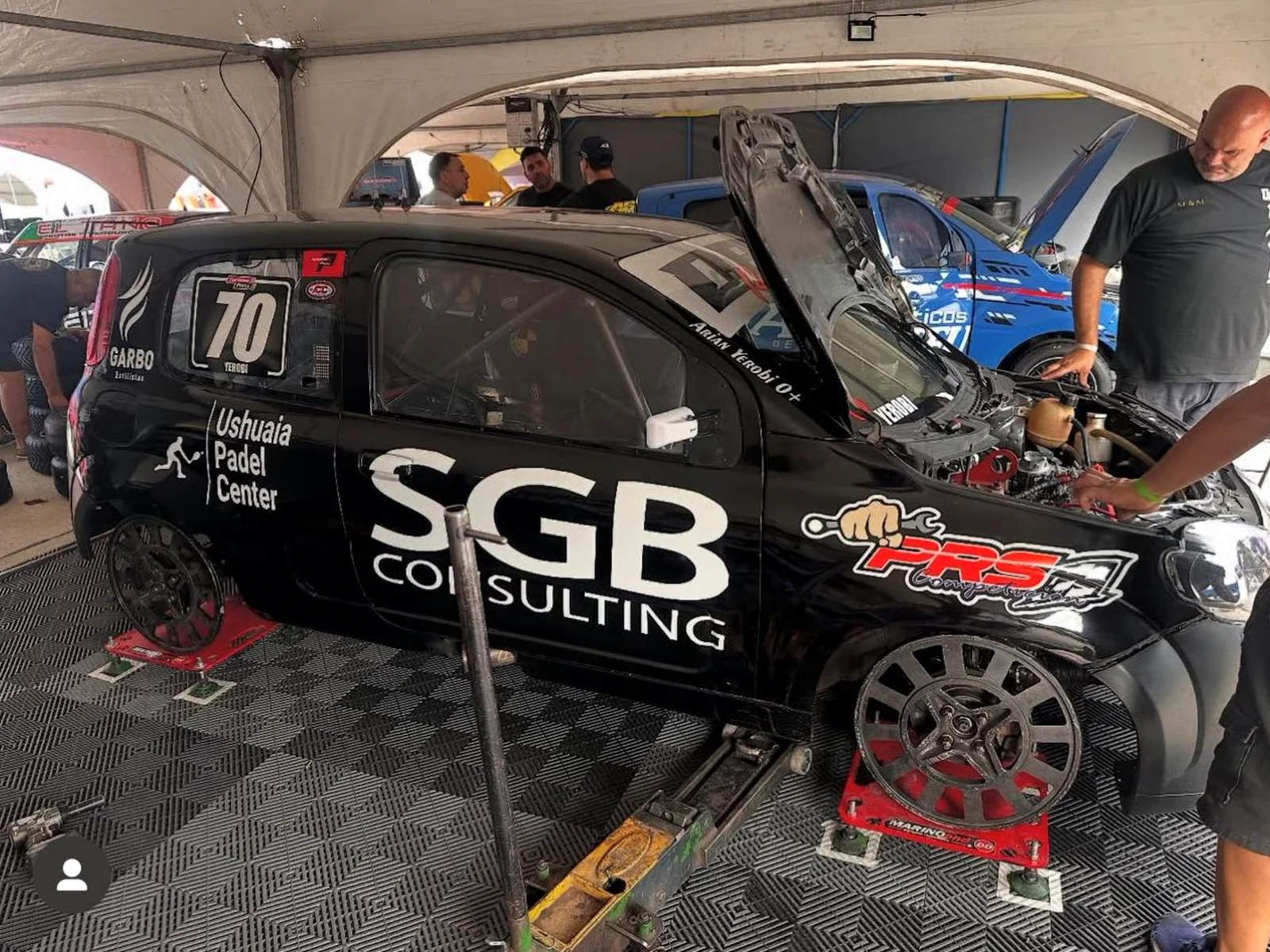 Auto sgb consulting en balanzas — MarinoEND en competición