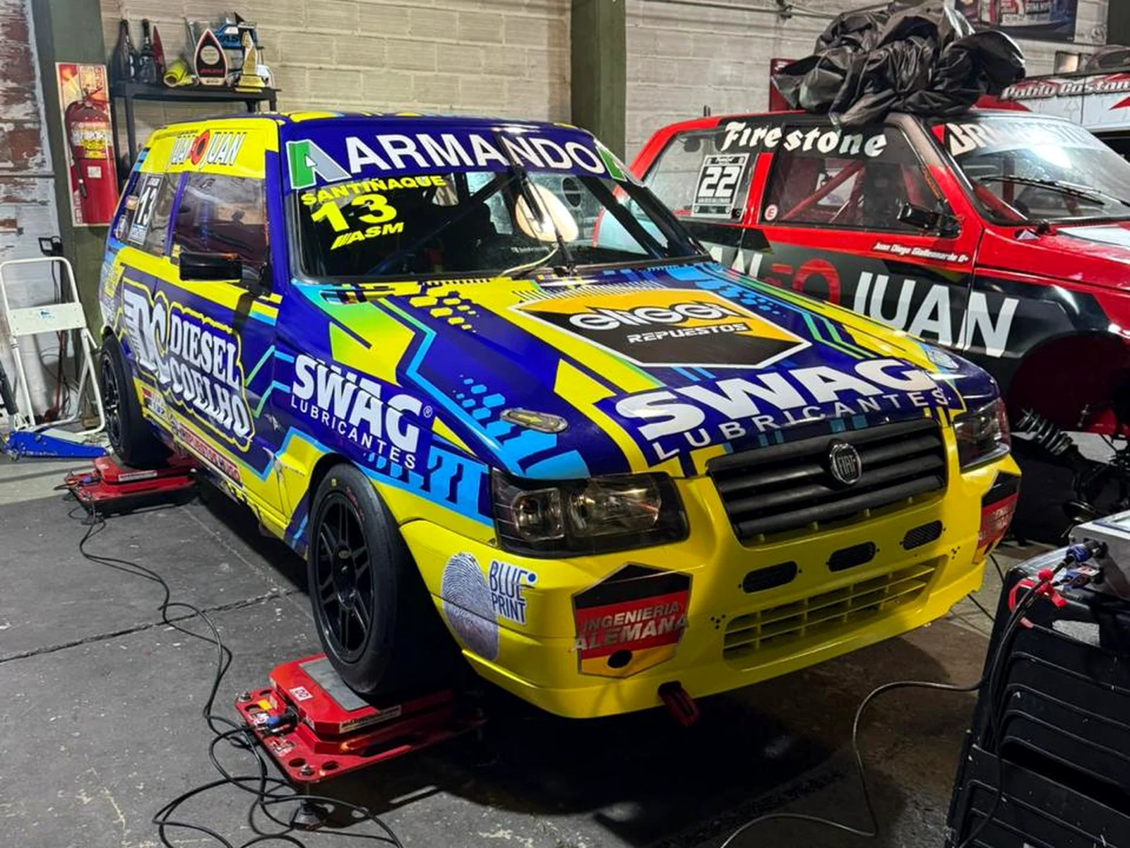 Auto armando swag en balanzas — MarinoEND en competición
