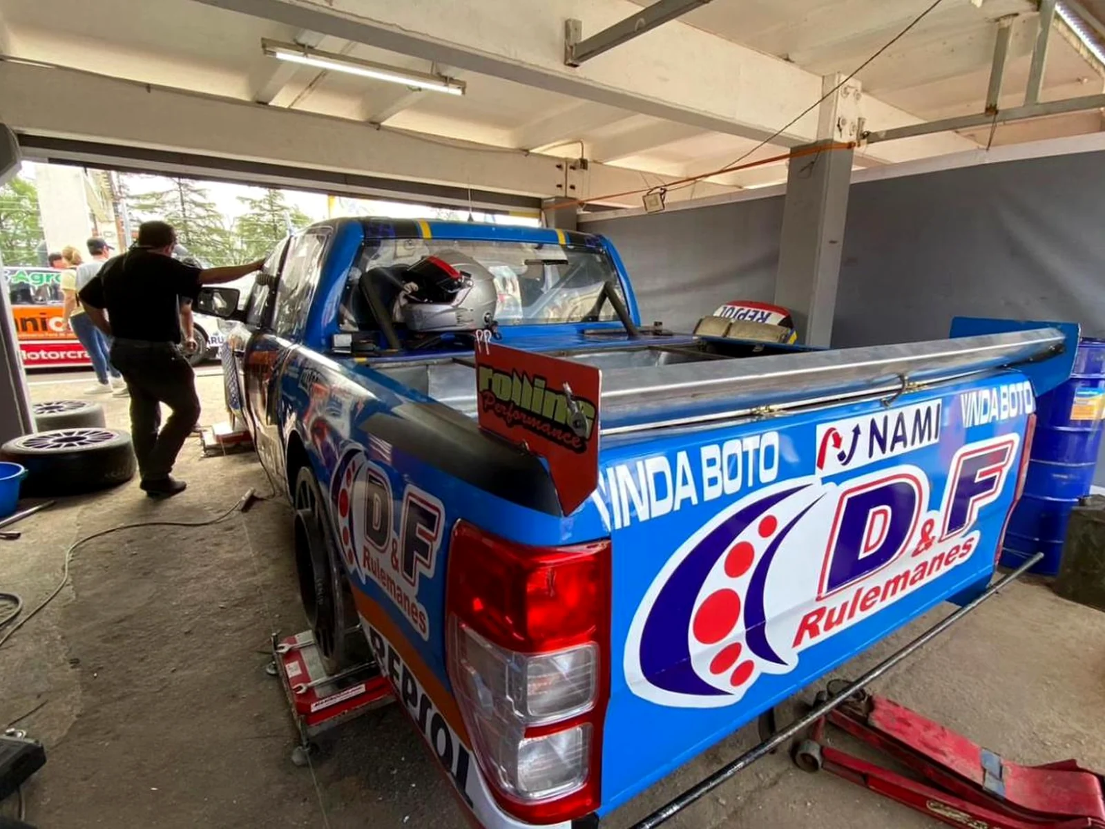 Pickup df rulemanes en balanzas — MarinoEND en competición