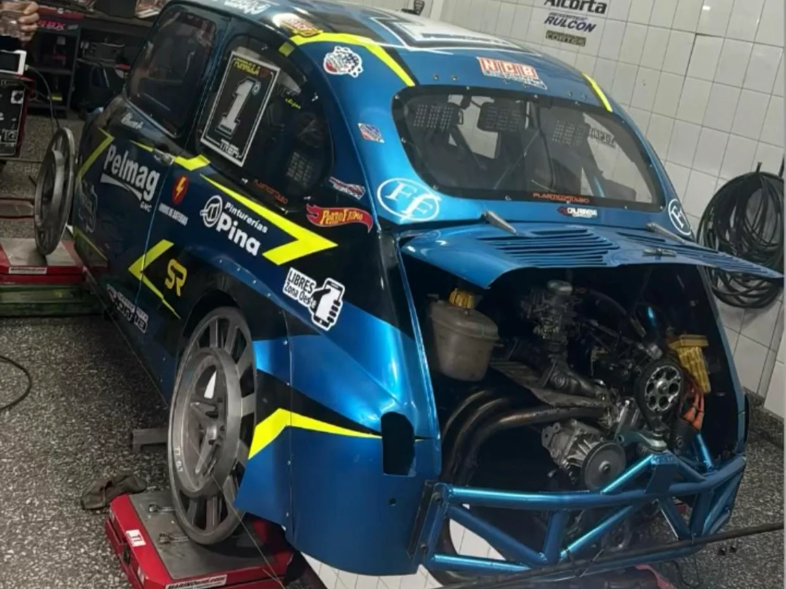 Auto pelmag en balanzas — MarinoEND en competición